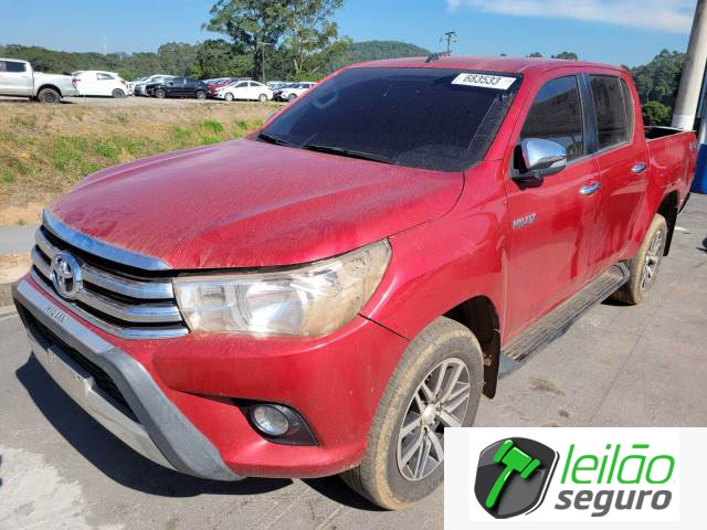 LOTE 012 TOYOTA/HILUX CD SRX 2.8 D-4D TURBO 2017