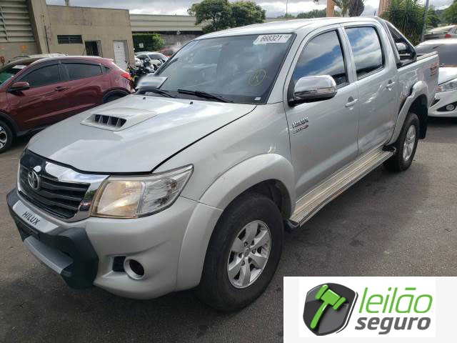 LOTE 026 - TOYOTA HILUX CD SRV 3.0 D-4D TURBO