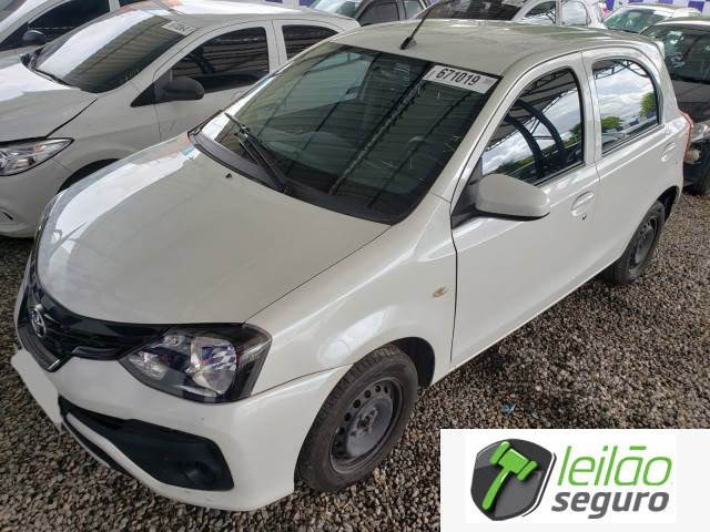 LOTE 029 - TOYOTA ETIOS X 1.3 16V DUAL VVT-I