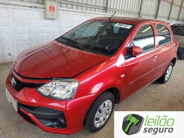 LOTE 030 - TOYOTA ETIOS X 1.3 16V DUAL VVT-I