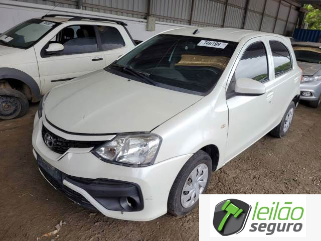 LOTE 036 - TOYOTA ETIOS X AT 1.3 16V DUAL VVT-I