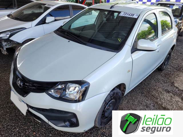 LOTE 023  TOYOTA/ETIOS PLATINUM AT 1.5 16V DUAL VVT-I 2020